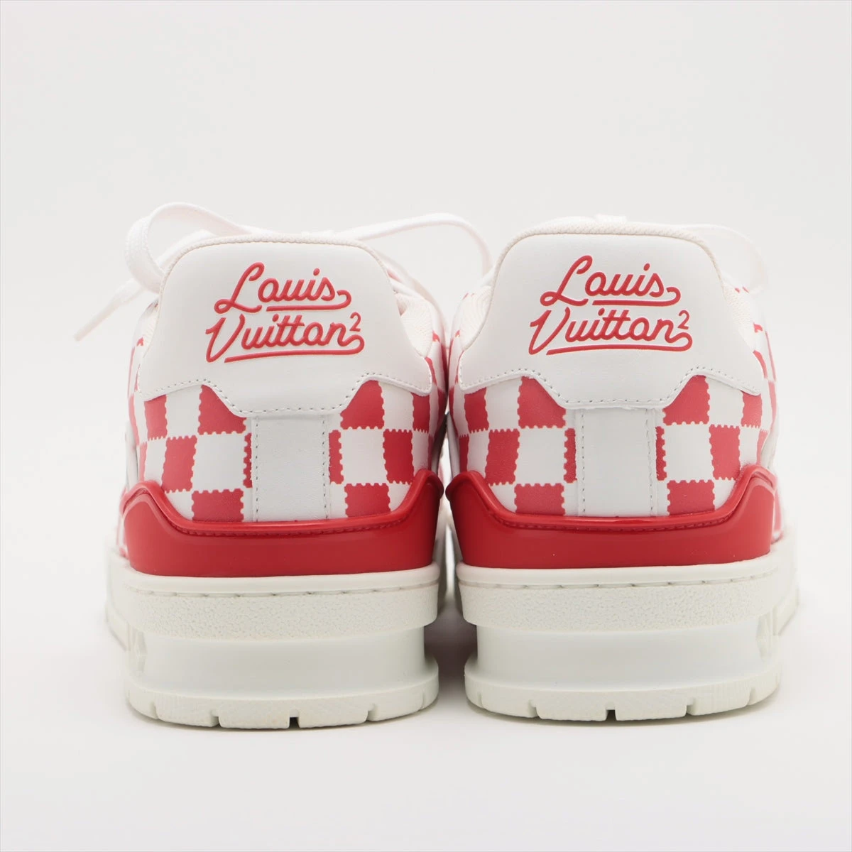 LOUIS VUITTON ルイヴィトン× NIGOスニーカー BM0291 ヴィトン×NIGO LVトレイナーライン 21年 レザー スニーカー 6 1