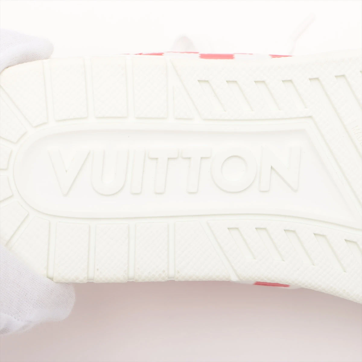 ヴィトン×NIGO LVトレイナーライン 21年 レザー スニーカー 6 1/2