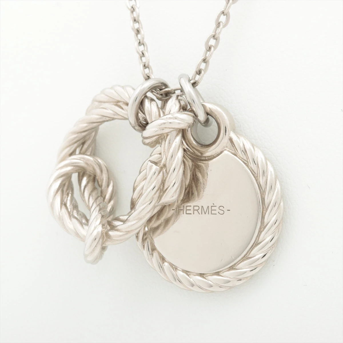 【新品 正規品】HERMESコルダ-ジュロ-プネックレス エルメス(HERMES)エルメス コルダージュ ロープ ネックレス
