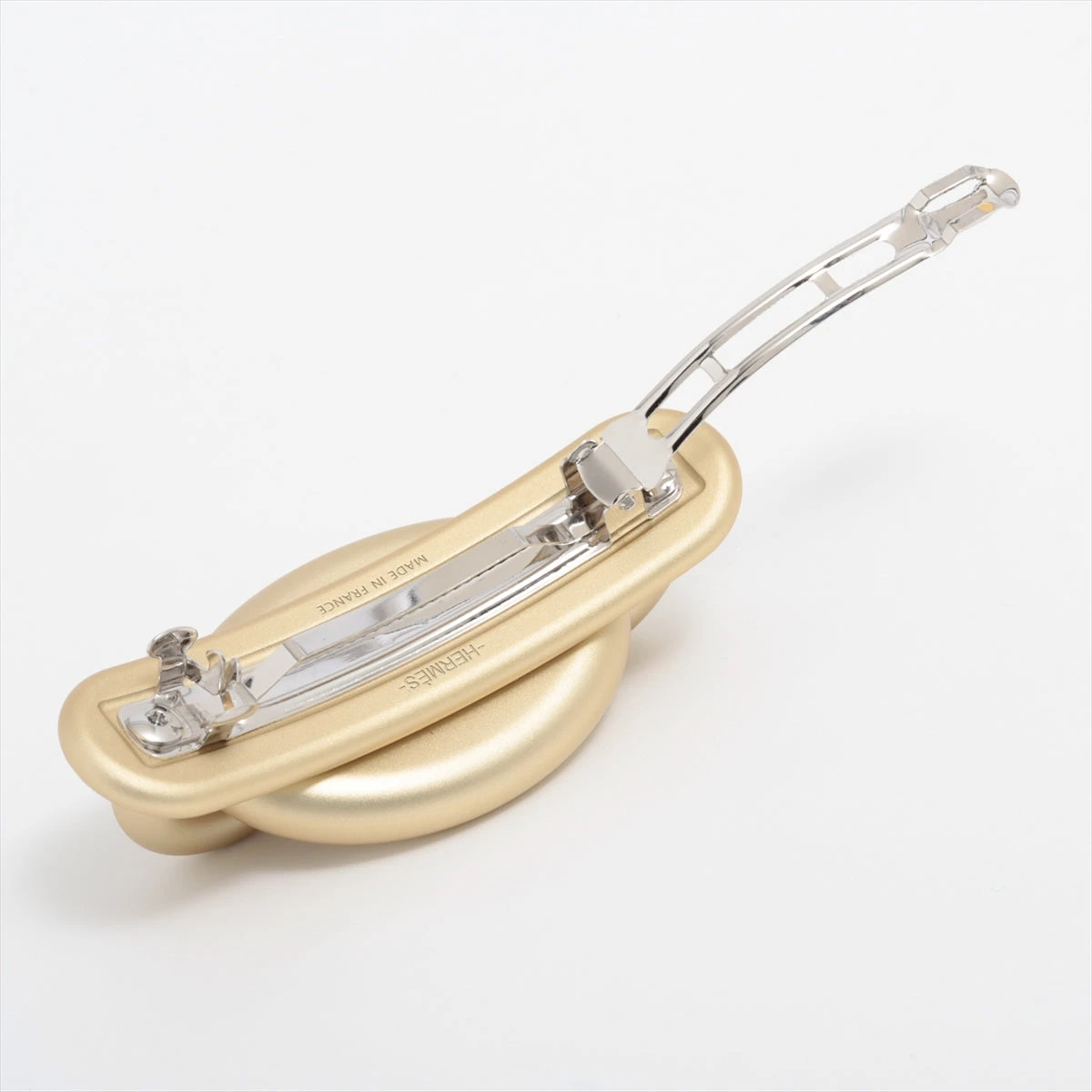 エルメス シェーヌダンクル バレッタ GP ゴールド A2457162