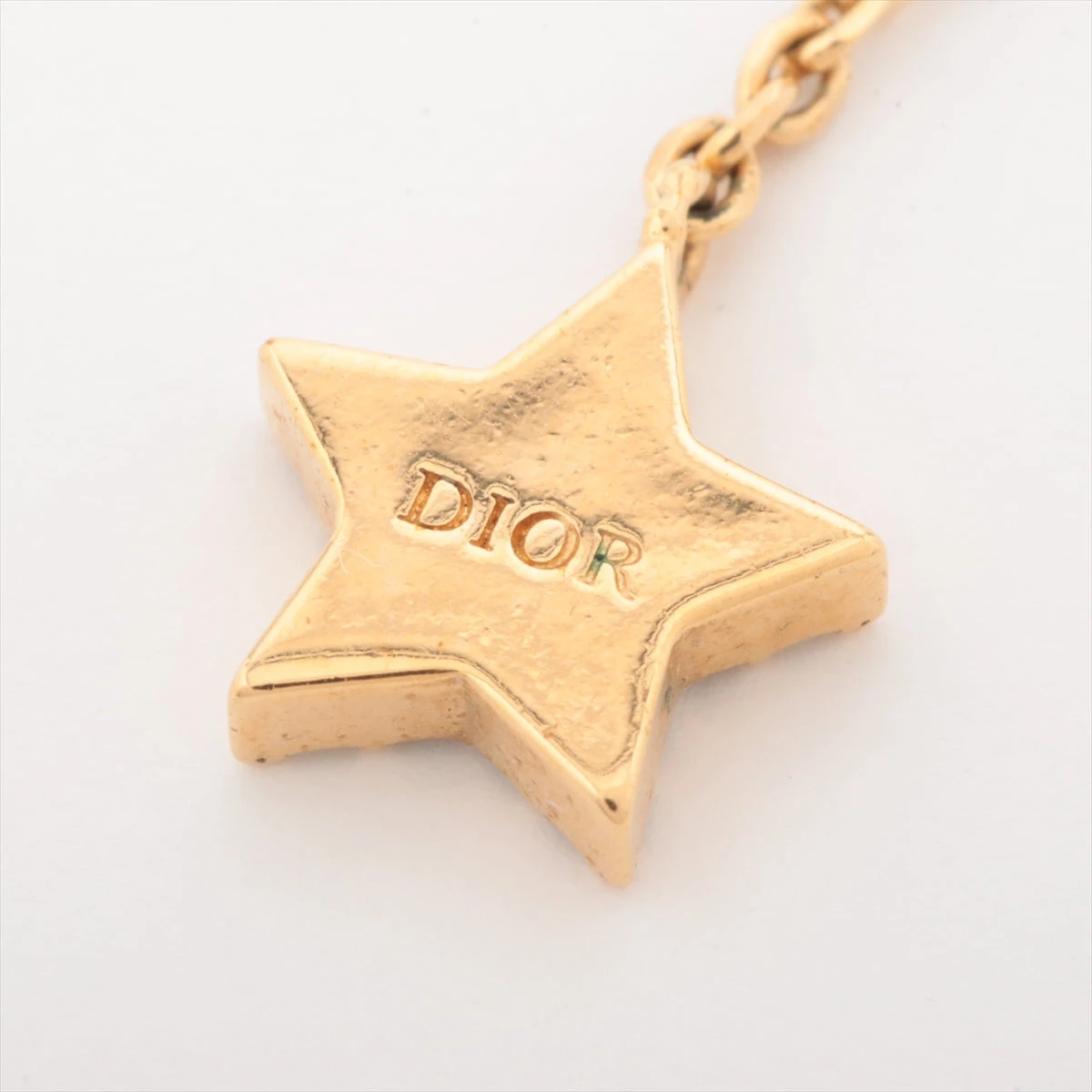 楽天市場】Dior ディオール Petit CD Baroque Stud Earrings