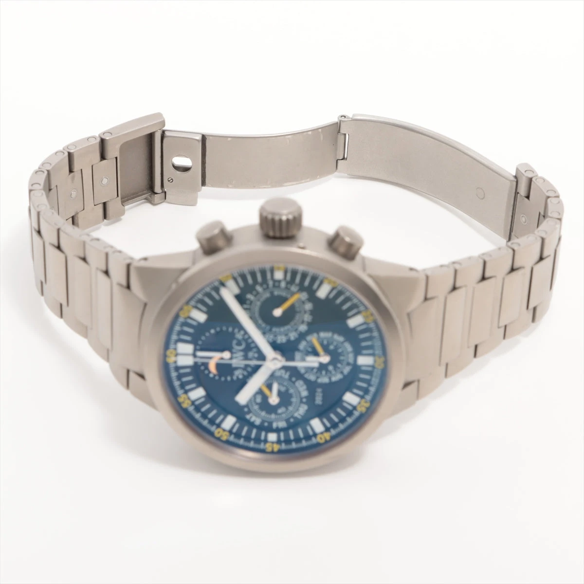 IWC GSTパーペチュアルカレンダー クロノグラフ IW375603 TI AT 黒文字 