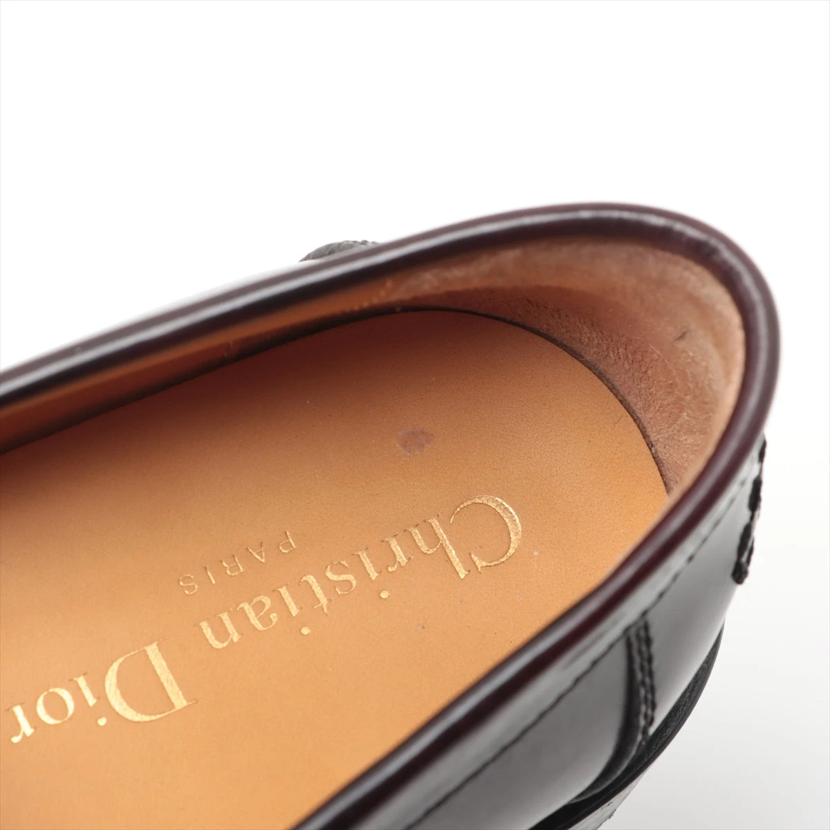 希少！　クリスチャン　ディオール　ローファー　レザー　金具 クリスチャンディオール CHRISTIAN DIOR DIOR EXPLORER