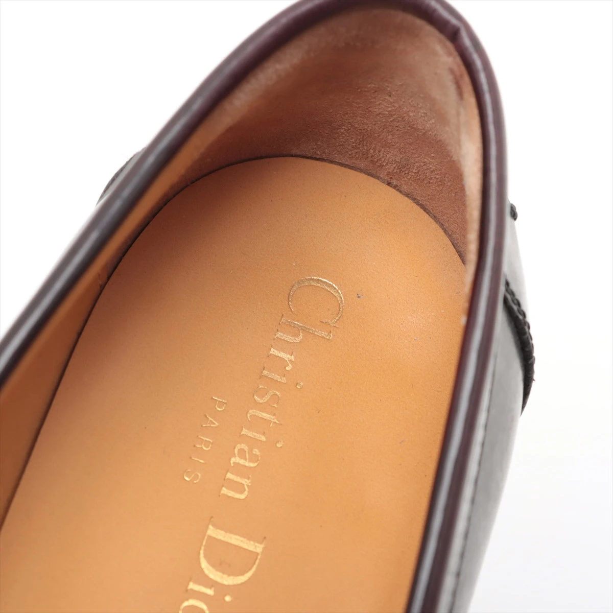 希少！　クリスチャン　ディオール　ローファー　レザー　金具 クリスチャンディオール CHRISTIAN DIOR DIOR EXPLORER