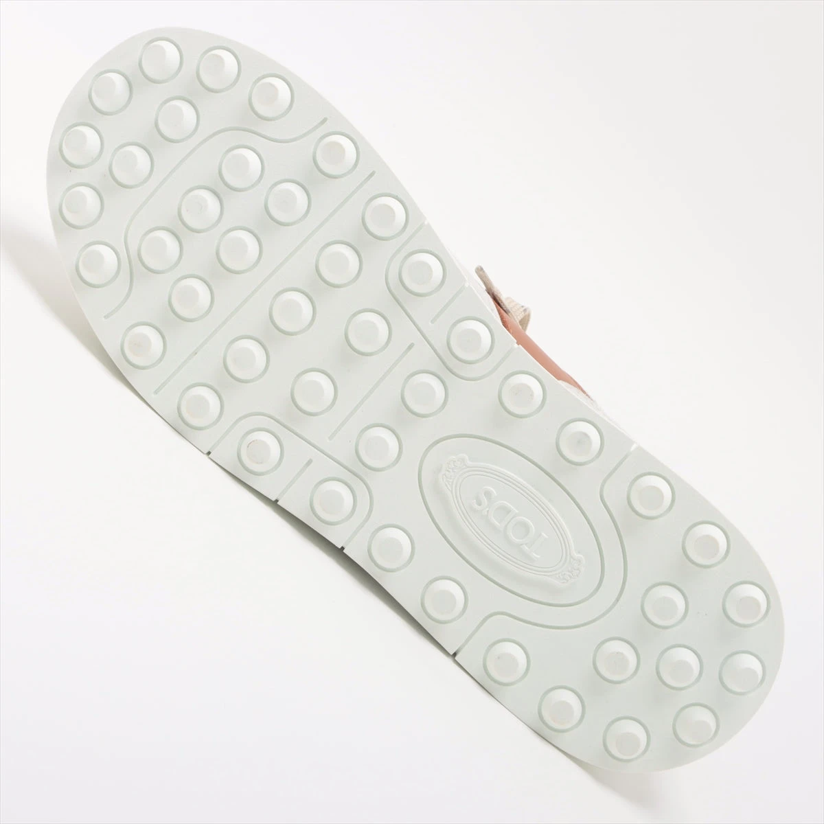 アライヴン トッズ メッシュ×レザー スニーカー 8 メンズ グレー×ブラウン