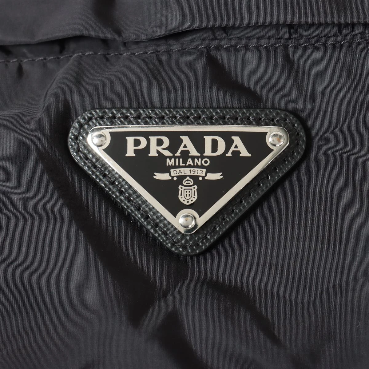 PRADA プラダ MA-1 ナイロンジャケット トライアングルロゴ ブラック M PRADA(プラダ) MA-1(メンズ) - 海外通販のBUYMA