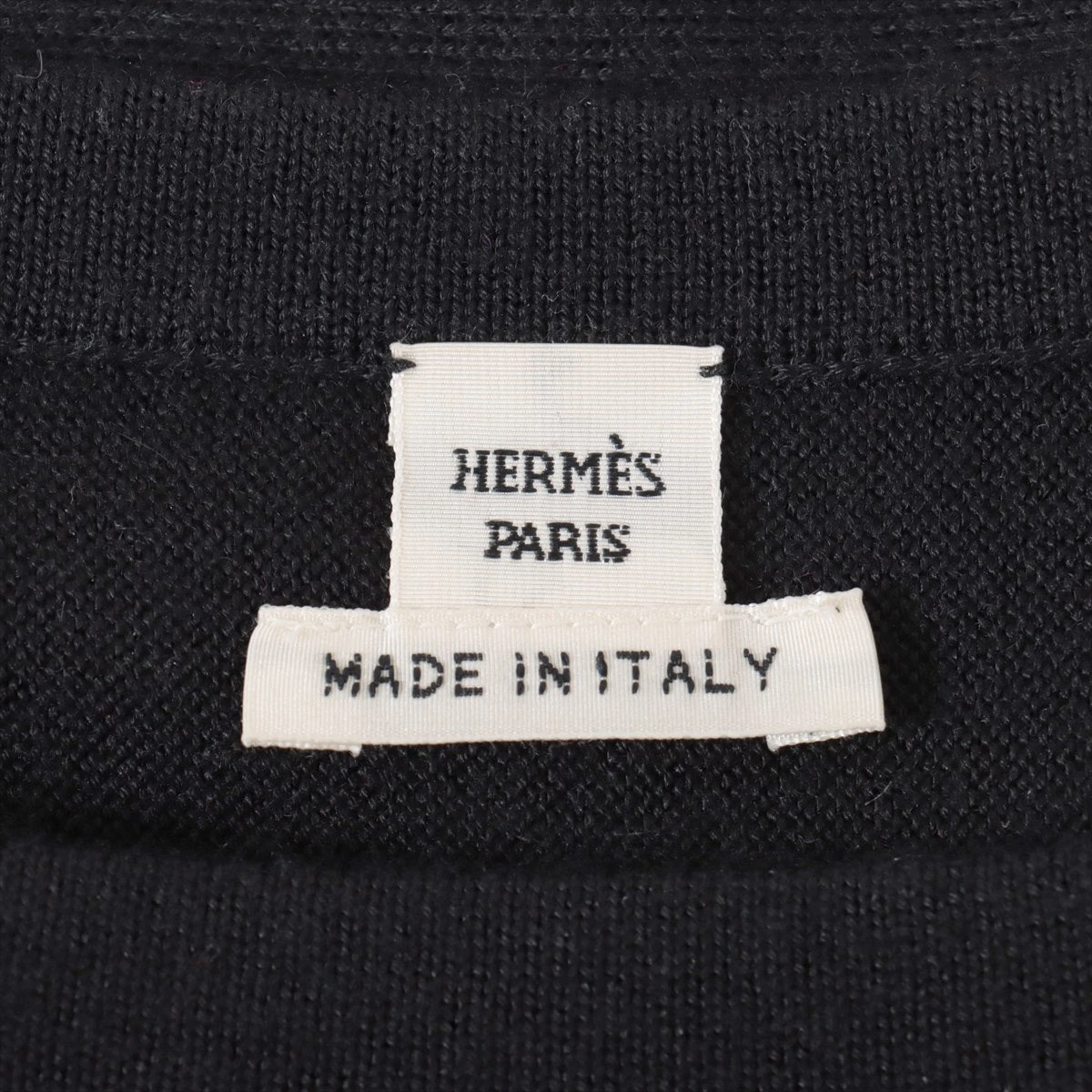 エルメス カシミヤ×シルク ニットワンピース 36 レディース