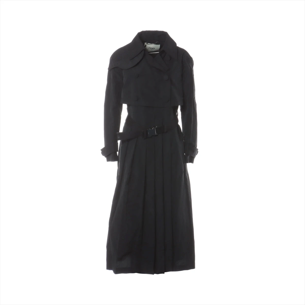 フェンディ 18年 コットン×ポリエステル トレンチコート 40 レディース  