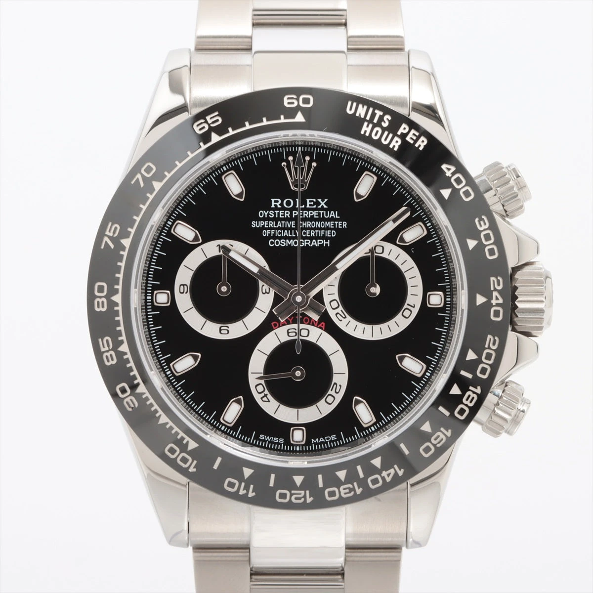 ロレックス コスモグラフデイトナ 116500LN SS AT 黒文字盤