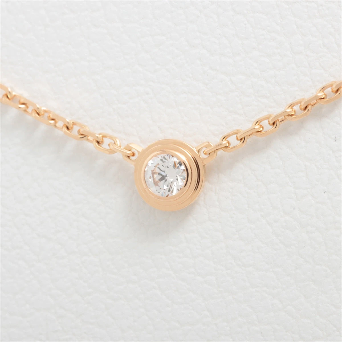 【早い者勝ち】カルティエ　ダムール　XS ダイヤネックレス　750(YG) カルティエ ダムール XS ダイヤ ネックレス 750(YG) 2.2g