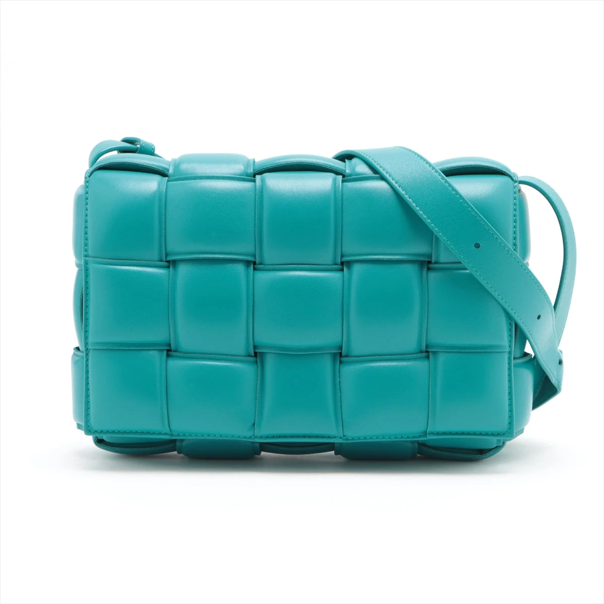 ボッテガヴェネタ マキシイントレチャート パデットカセット レザー  