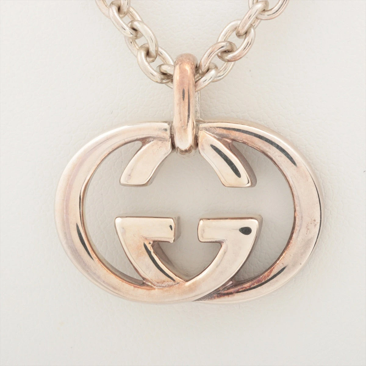 GUCCI インターロッキング G ピンバッジ ブローチ S249020