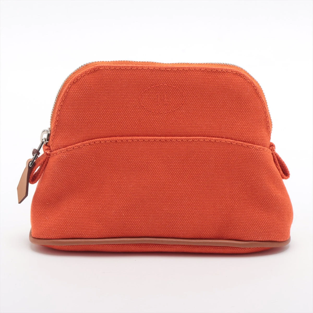 美品 HERMES ボリード ポーチ ミニミニ オレンジ ポーチ コスメポーチ ボリードポーチ ミニ - オレンジ | Hermès - エルメス-公式サイト