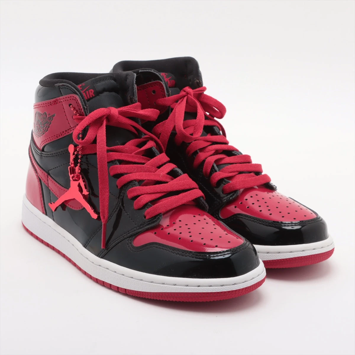 DIESEL - 新品 DIESEL レザー ハイカットスニーカー 白赤黒 AJ1