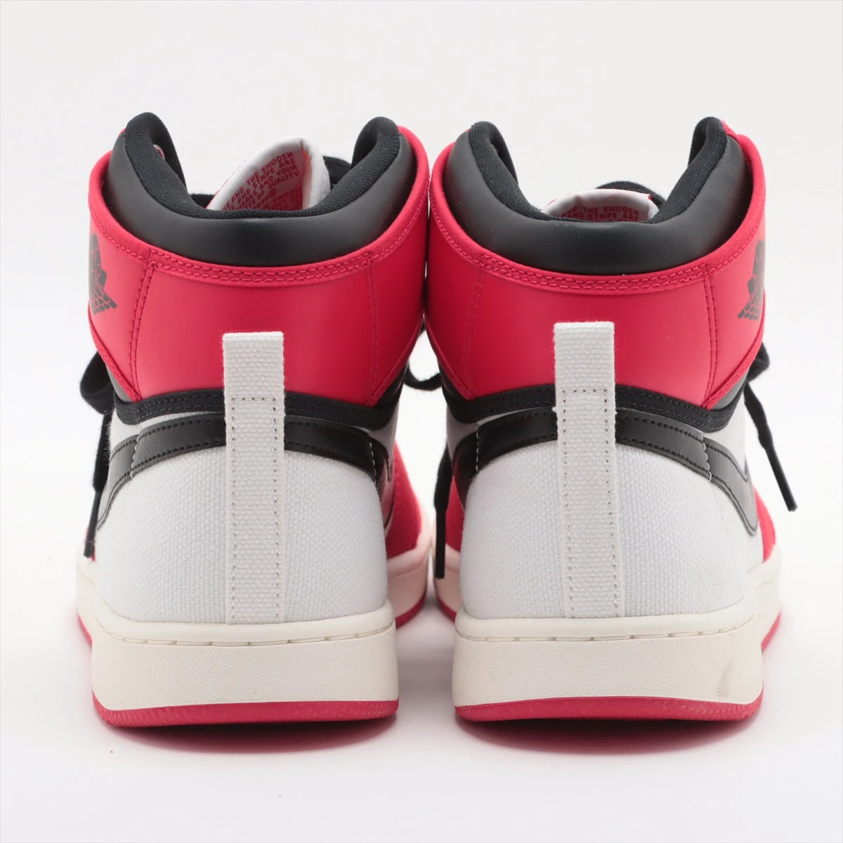 ナイキ AIR JORDAN 1 キャンバス×レザー ハイカットスニーカー