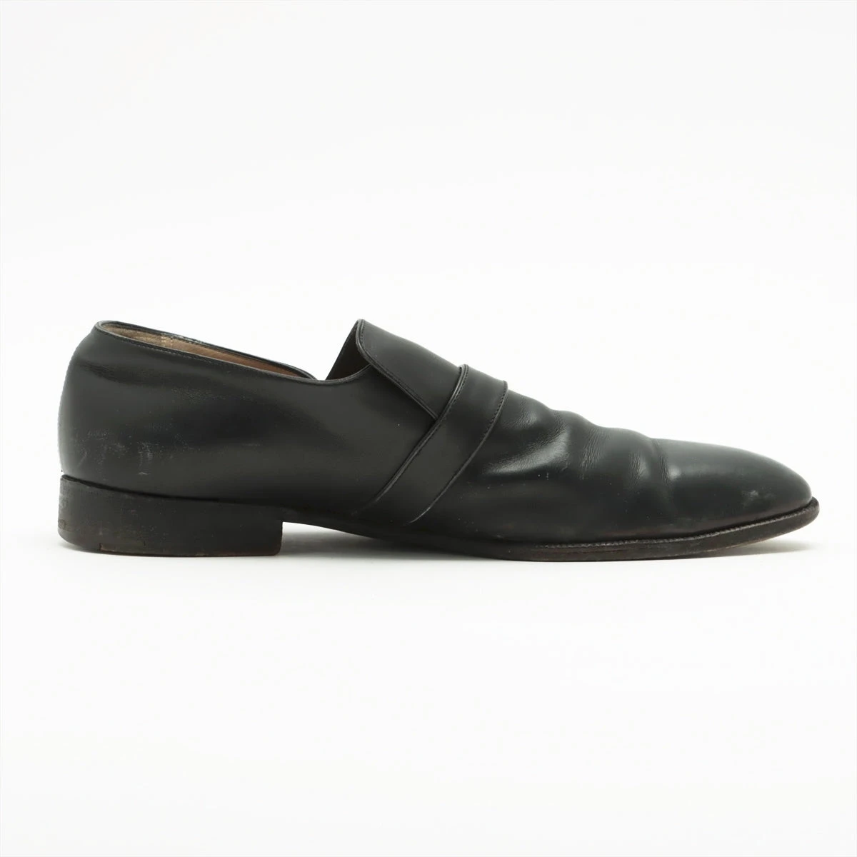ベルルッティ黒 レザー ビジネスシューズ Berluti ベルルッティ 革靴 ビジネスシューズ メンズ7ハーフ