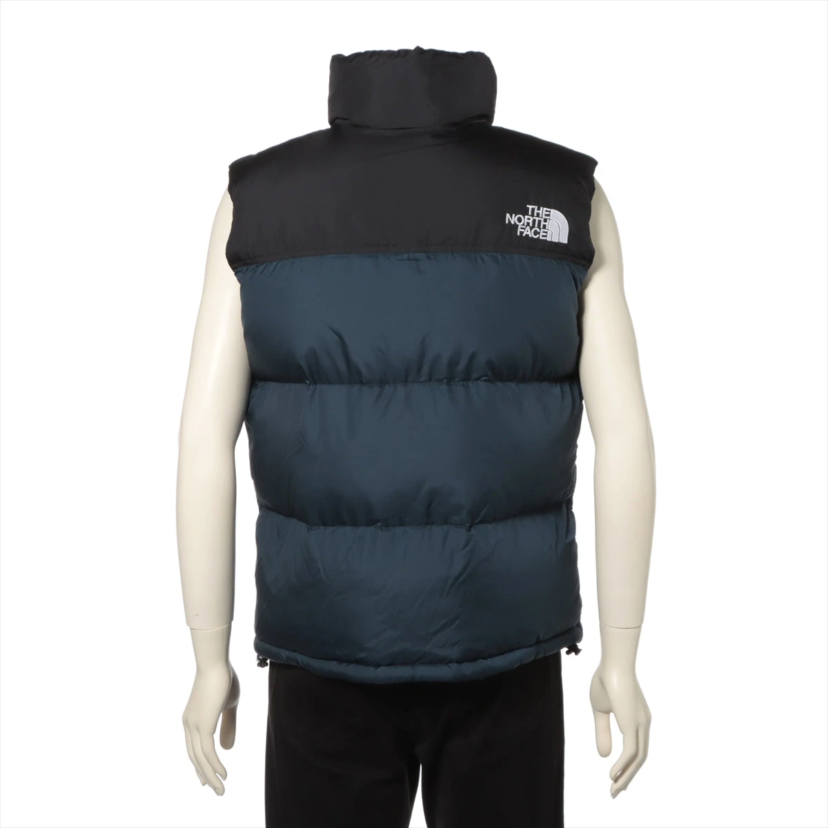 THE NORTH FACE ヌプシ　ダウンベスト　ネイビー　ND91633 ノースフェイス ナイロン ダウンベスト L メンズ ブラック