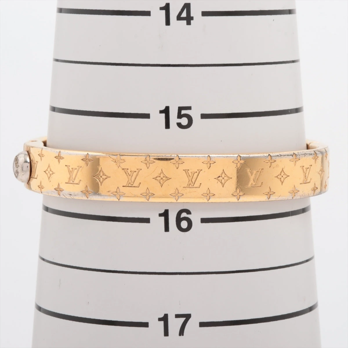 LOUIS VUITTON ブレスレット M00251 LOUIS VUITTON Cuff nanogram Monogram Small size M00251