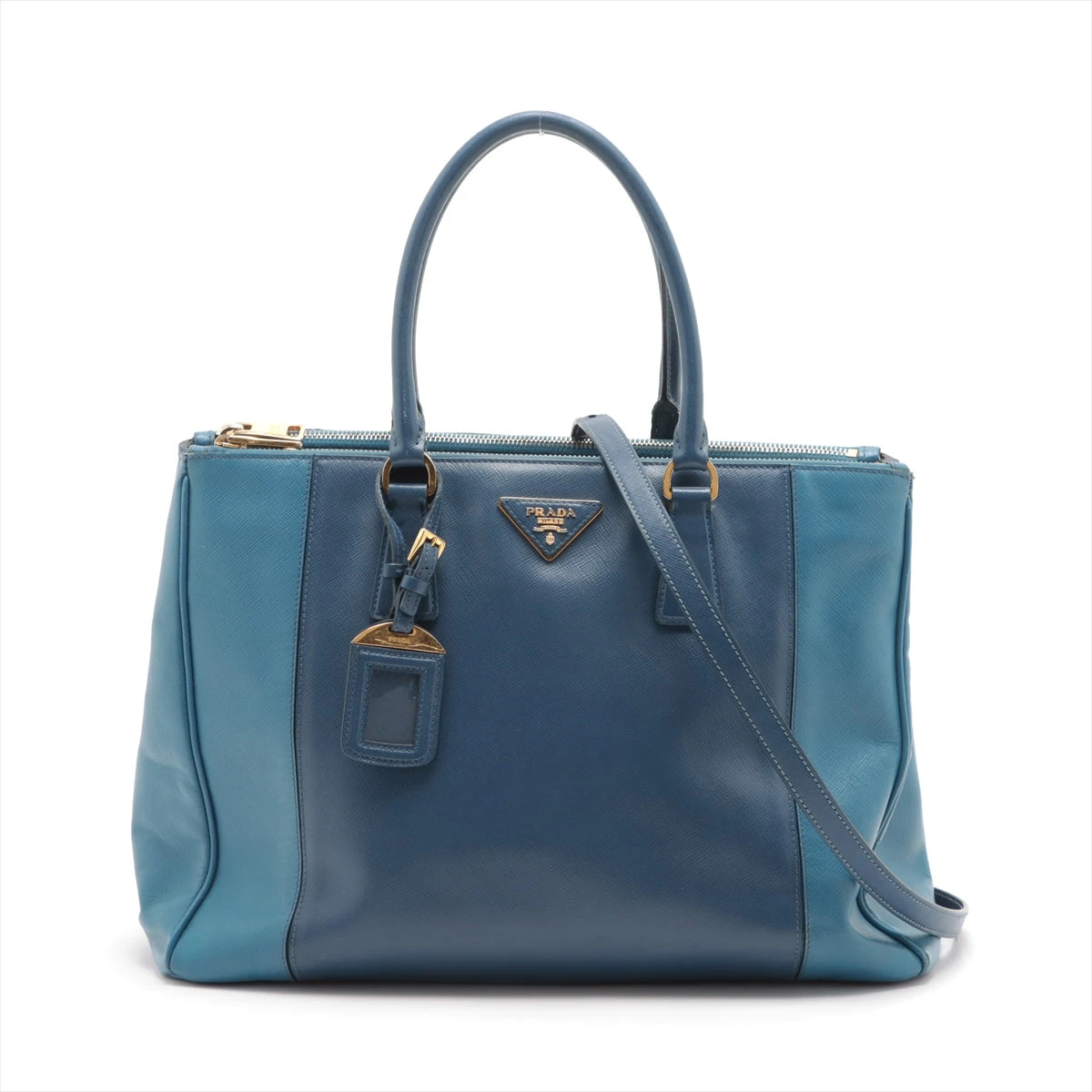 PRADA プラダ ガレリア サフィアーノ レザー 高い ラージバッグ
