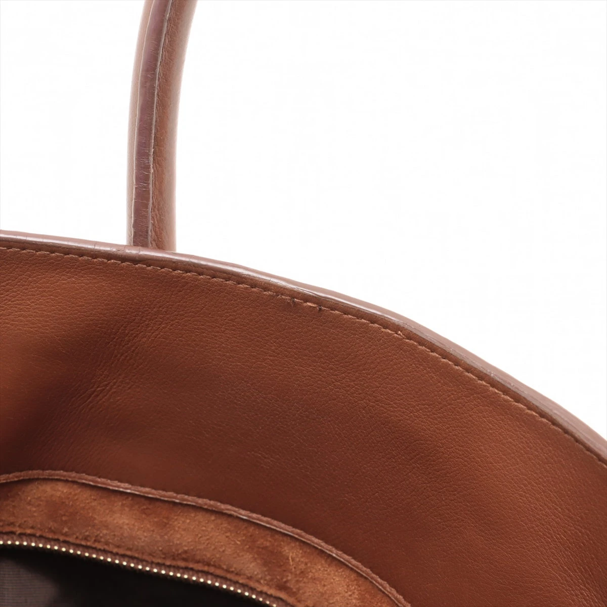 サンローランパリ サックドジュール レザー トートバッグ ブラウン