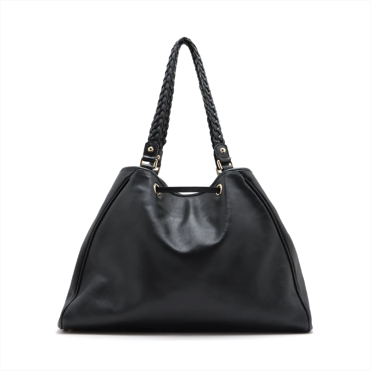 美品⭐️GUCCI 2way トートバッグ バンブー タッセル レザー ブラック グッチ バンブータッセル レザー トートバッグ ブラック 170206