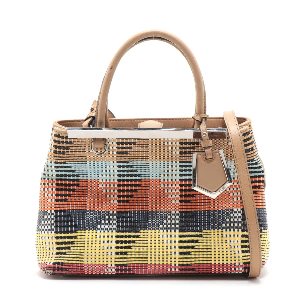 【値下げ】FENDI 8M0369トゥージュールレザーマルチスタッズバッグ FENDI / フェンディ】トゥージュールショルダーバッグ（8m0369