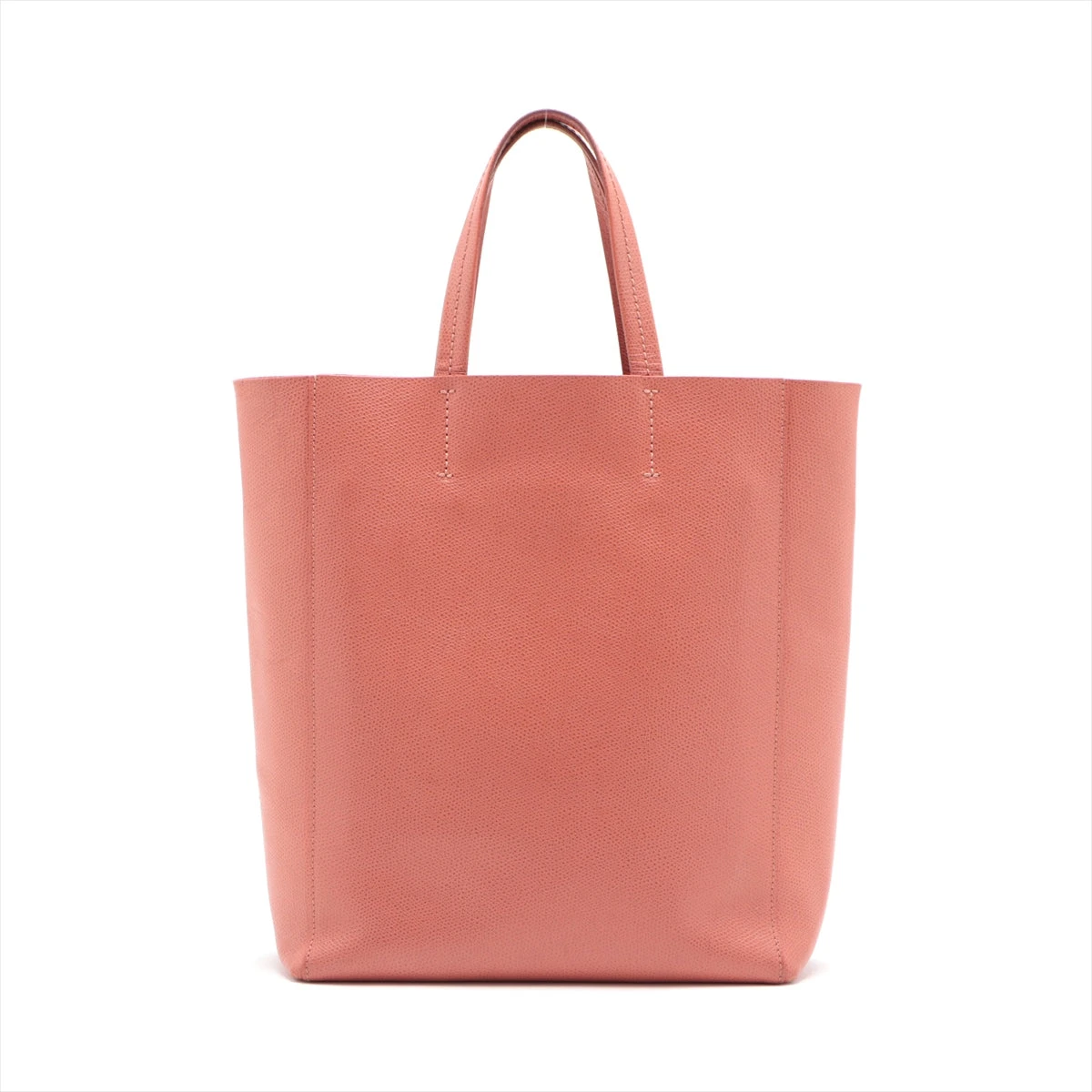 セリーヌ バーティカルカバスモール レザー 2WAYトートバッグ ピンク