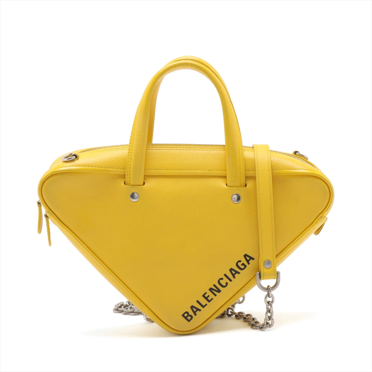 ■2way■BALENCIAGA ショルダーバッグ　トライアングル　ダッフルXS BALENCIAGA - バレンシアガ トライアングル ダッフルバッグXS