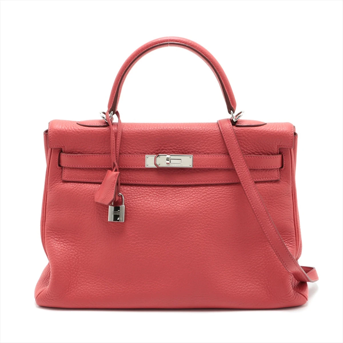 エルメス ケリー35 トリヨンクレマンス ブーゲンビリア シルバー金具