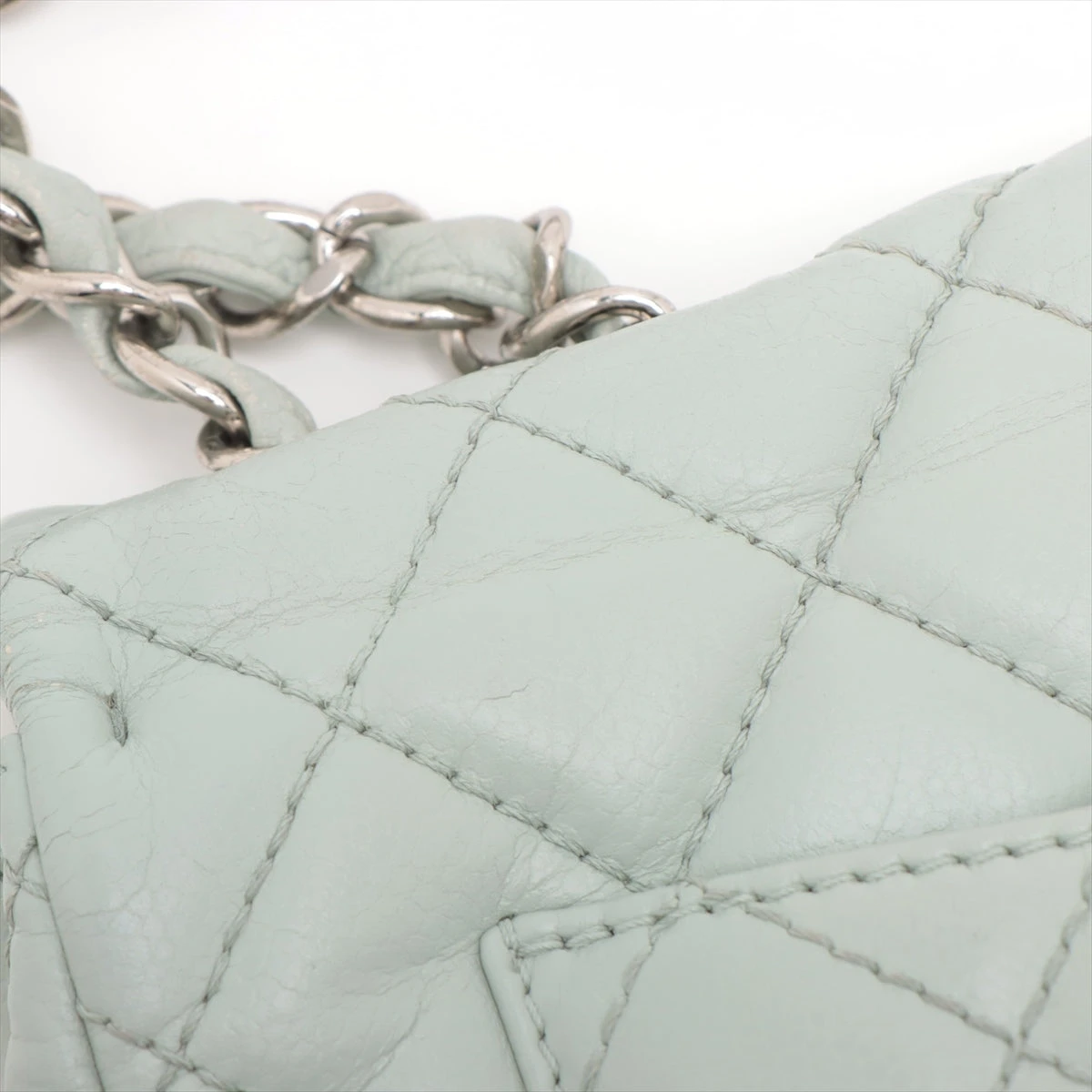 シャネル デカマトラッセ30 ラージ キャビアスキン シングルフラップ