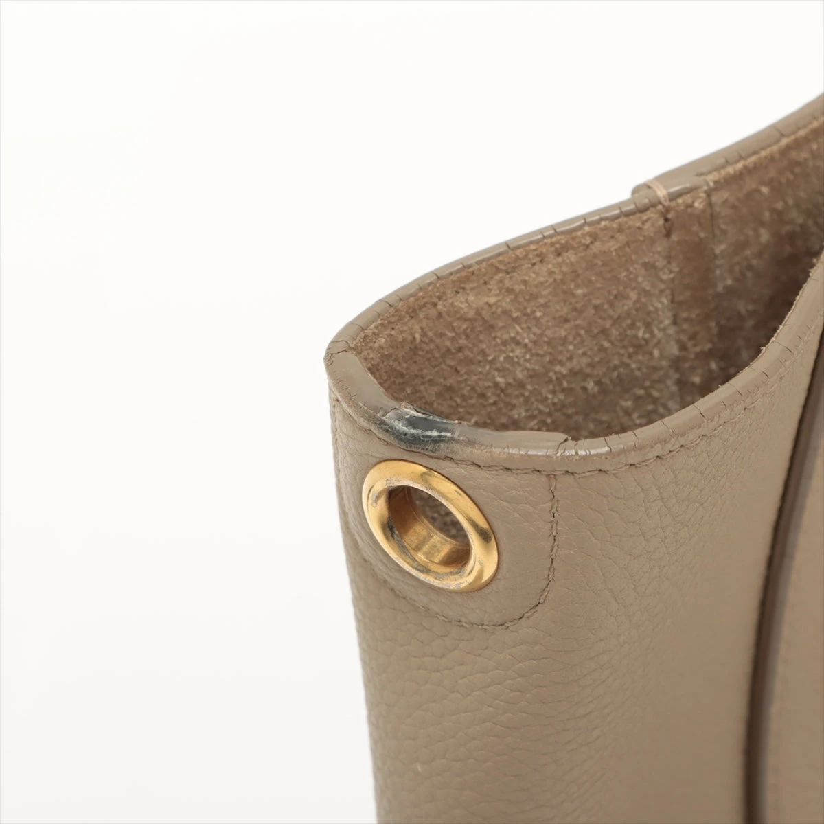 8.6までSALE CELINE サングル　バケット　スモール ベージュ セリーヌ サングルバケット スモール レザー ショルダーバッグ