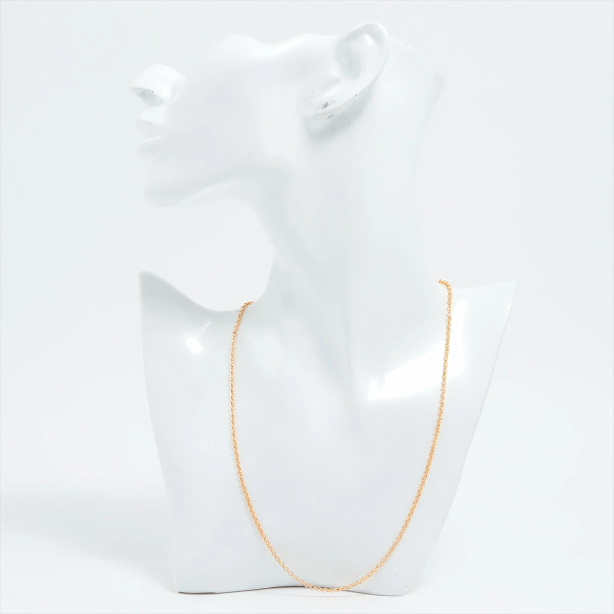 ロールチェーン クロムハーツ ロールチェーン20インチ ネックレス 22k 8.7g