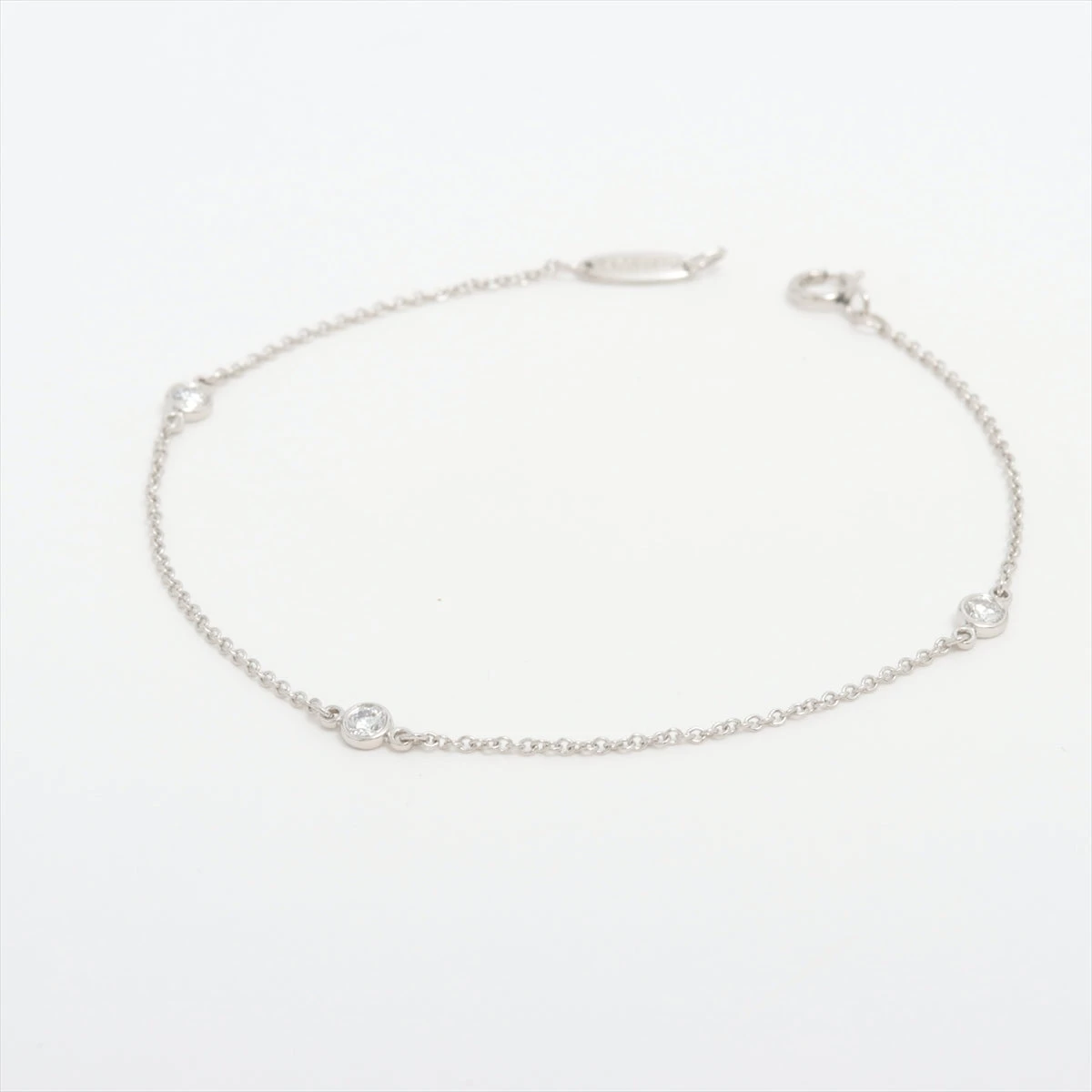 ティファニー TIFFANY&Co. バイザヤード ダイヤ 3P ブレスレット 楽天