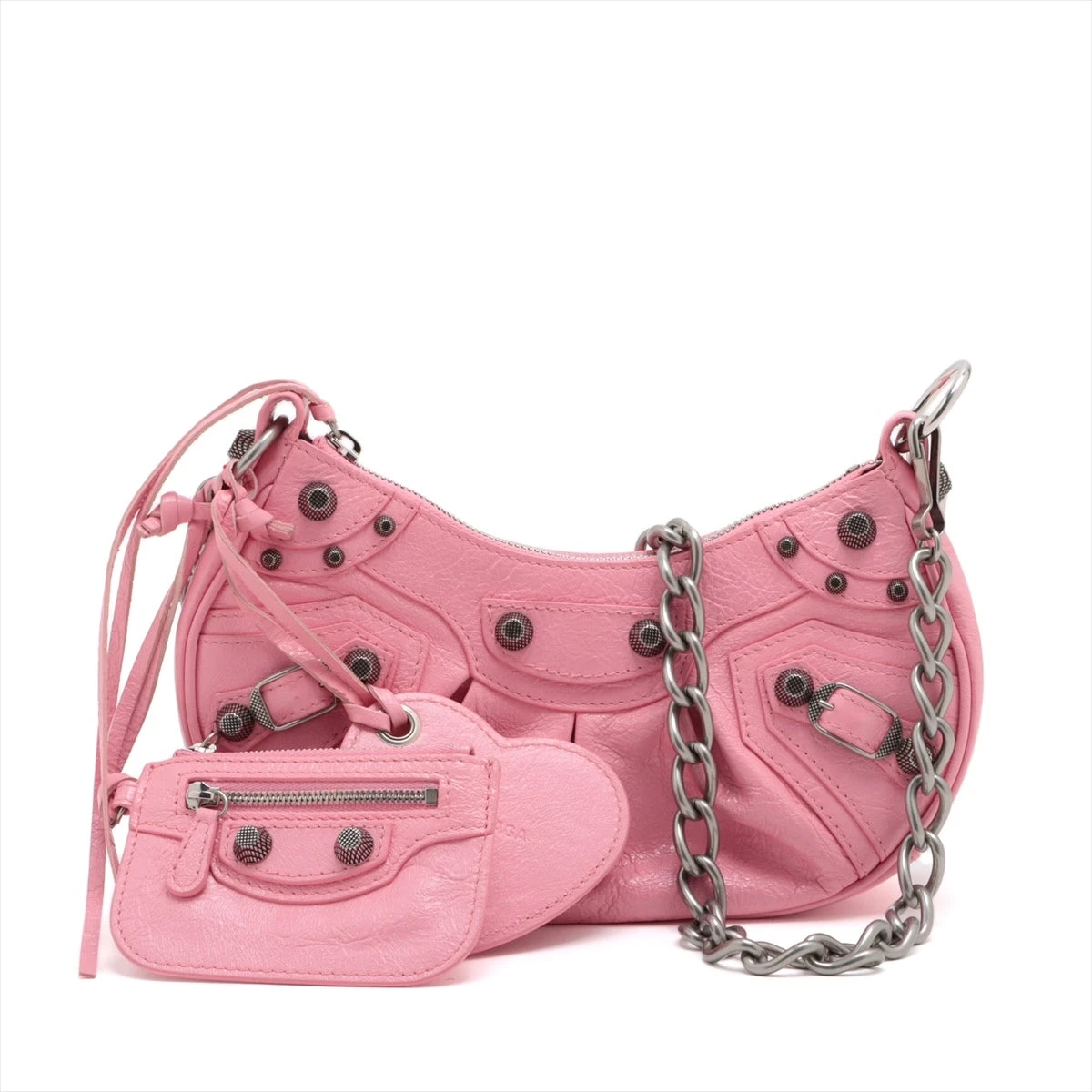 ネックウォレット ピンク系 BALENCIAGA(バレンシアガ) - 海外