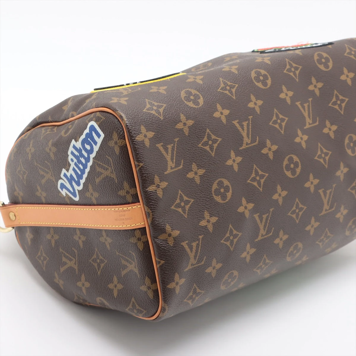 【中古】 LOUIS VUITTON ルイ・ヴィトン M43989 モノグラム パッチーズ スピーディバンドリエール30 ハンドバッグ ショルダーバッグ 25033466 SA LOUIS VUITTON（ルイ・ヴィトン） （美品） スピーディ バンドリエール