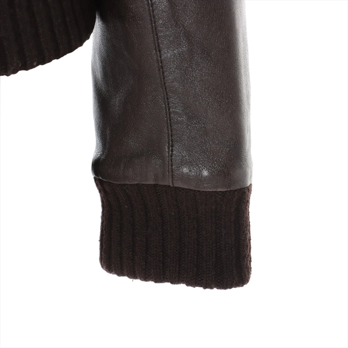 ルイヴィトン 06AW ラムスキン ジャケット 38 レディース ブラック  