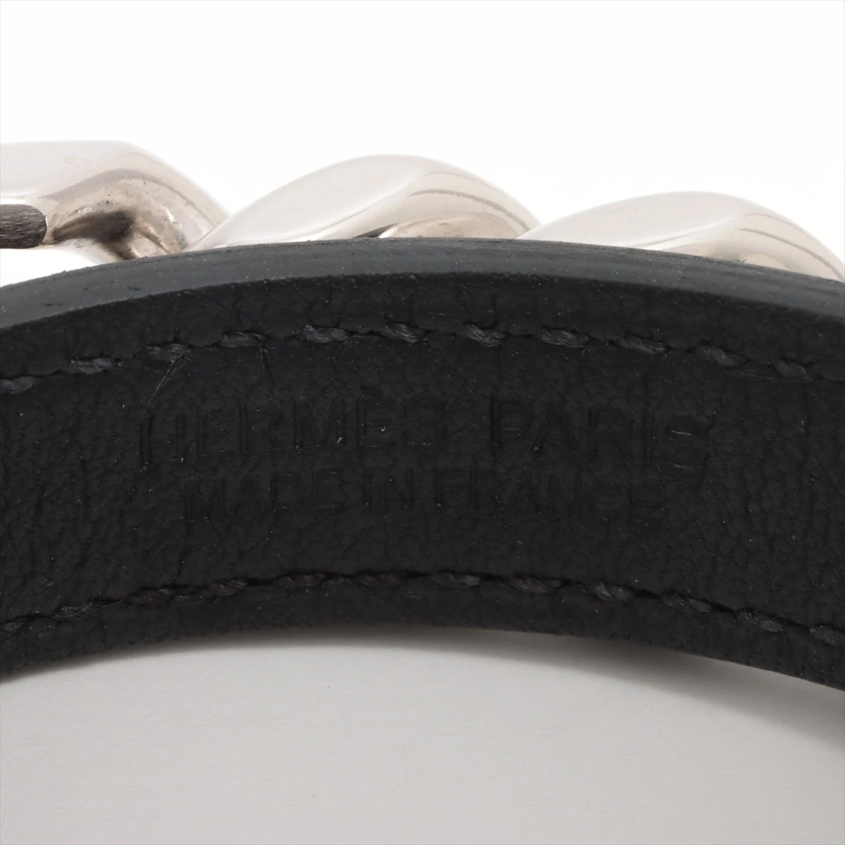 エルメス カムデン B刻印：2023年 ブレスレット 75 レザー×メタル