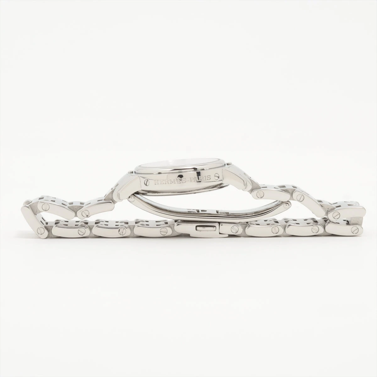 エルメス クリッパー CP1.210 SS QZ グレー文字盤 あまりごま2