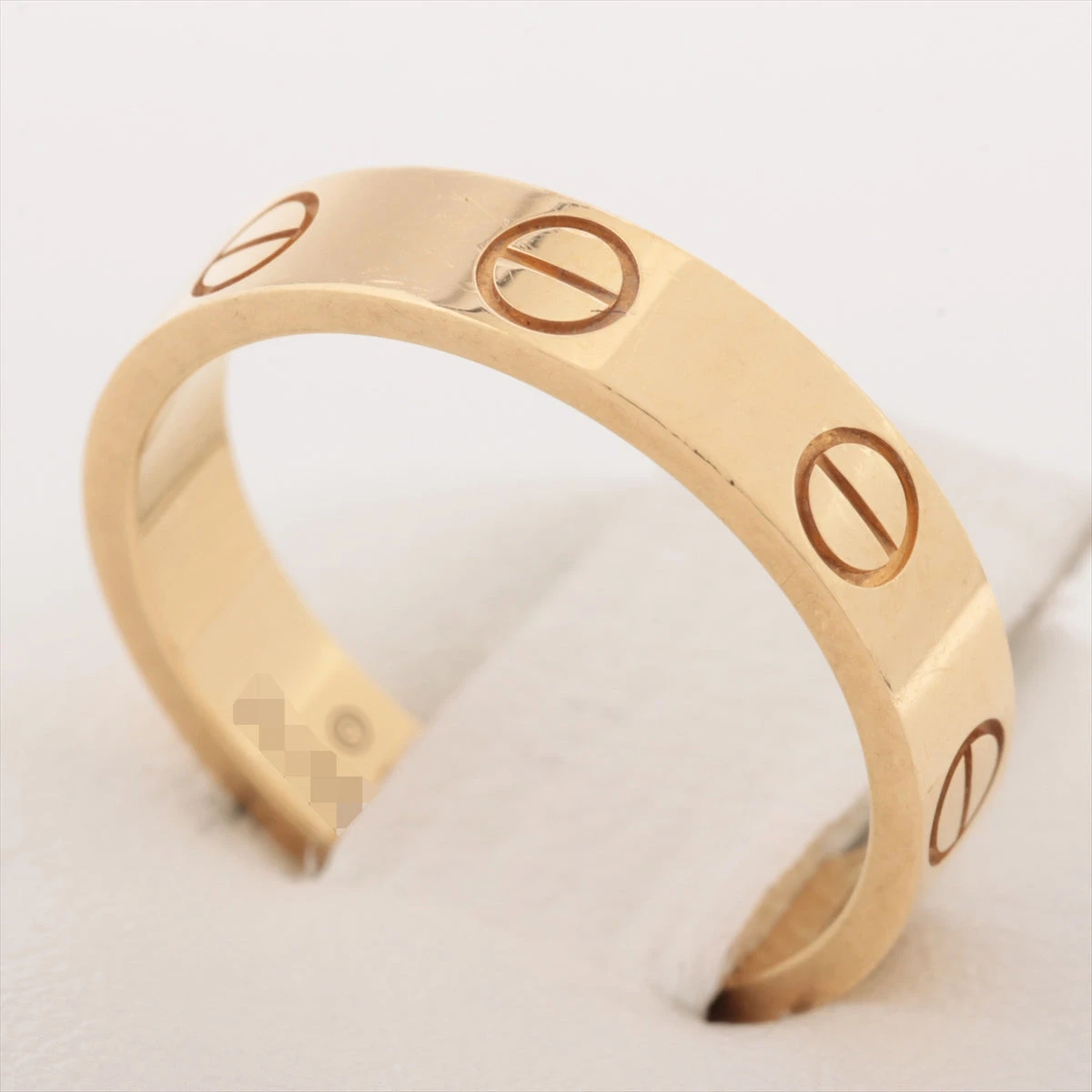 カルティエ ミニラブ リング 750(YG) 3.1g 48 B4085048 AP056398｜中古