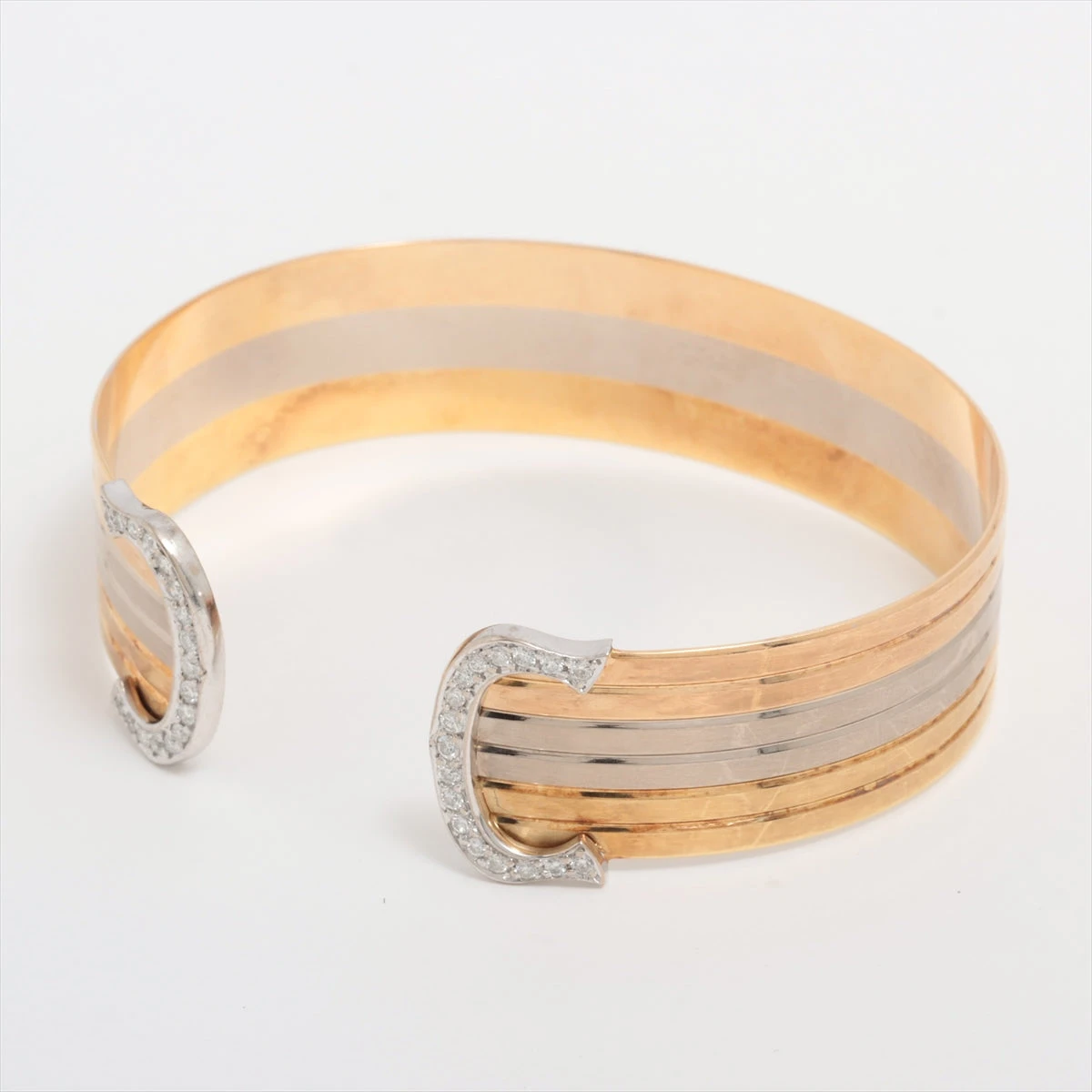 カルティエ　バングル2C  3カラー 楽天市場】Cartier カルティエ ブレスレット 2Cバングル 3カラー