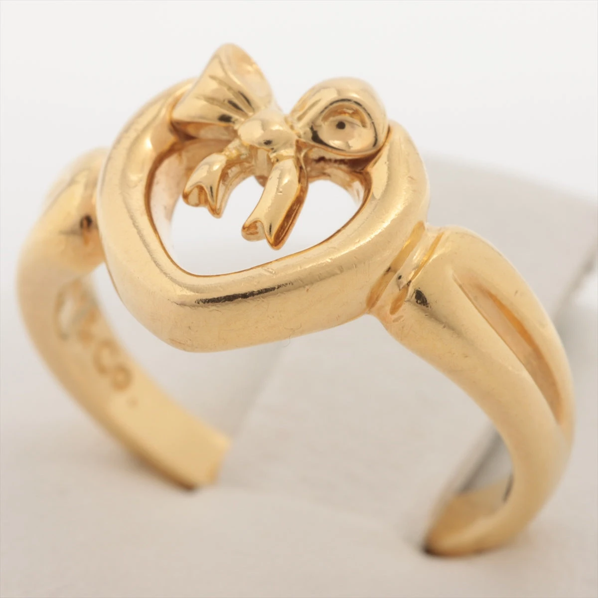 Tiffanyハート・リボンリング TIFFANY&Co. Tiffany&Co. ティファニー ハートリボンリング 6.5