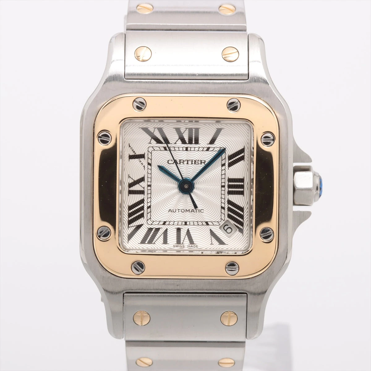 カルティエ純正サントスガルベSM駒 Cartier カルティエ サントス ガルベ SM コンビ SS/YG ベルト