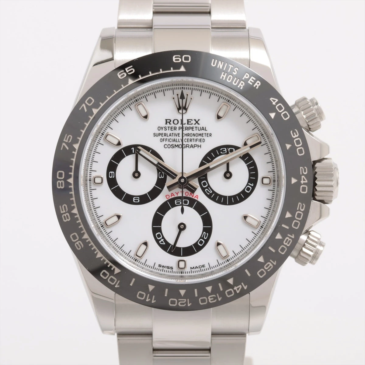 ロレックス コスモグラフデイトナ 116500LN SS AT 白文字盤 あまりごま1