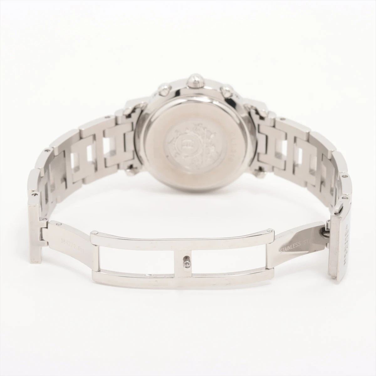 エルメス クリッパー クロノグラフ CL1.310 SS QZ ピンクシェル