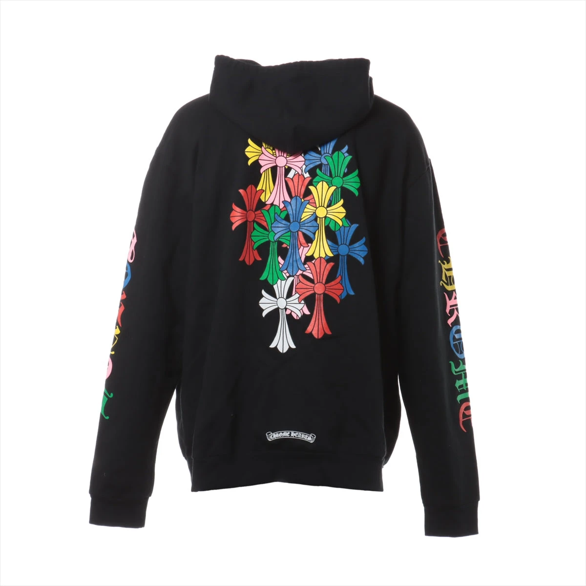 クロムハーツ マルチカラー ホースシュー ジップパーカー Black