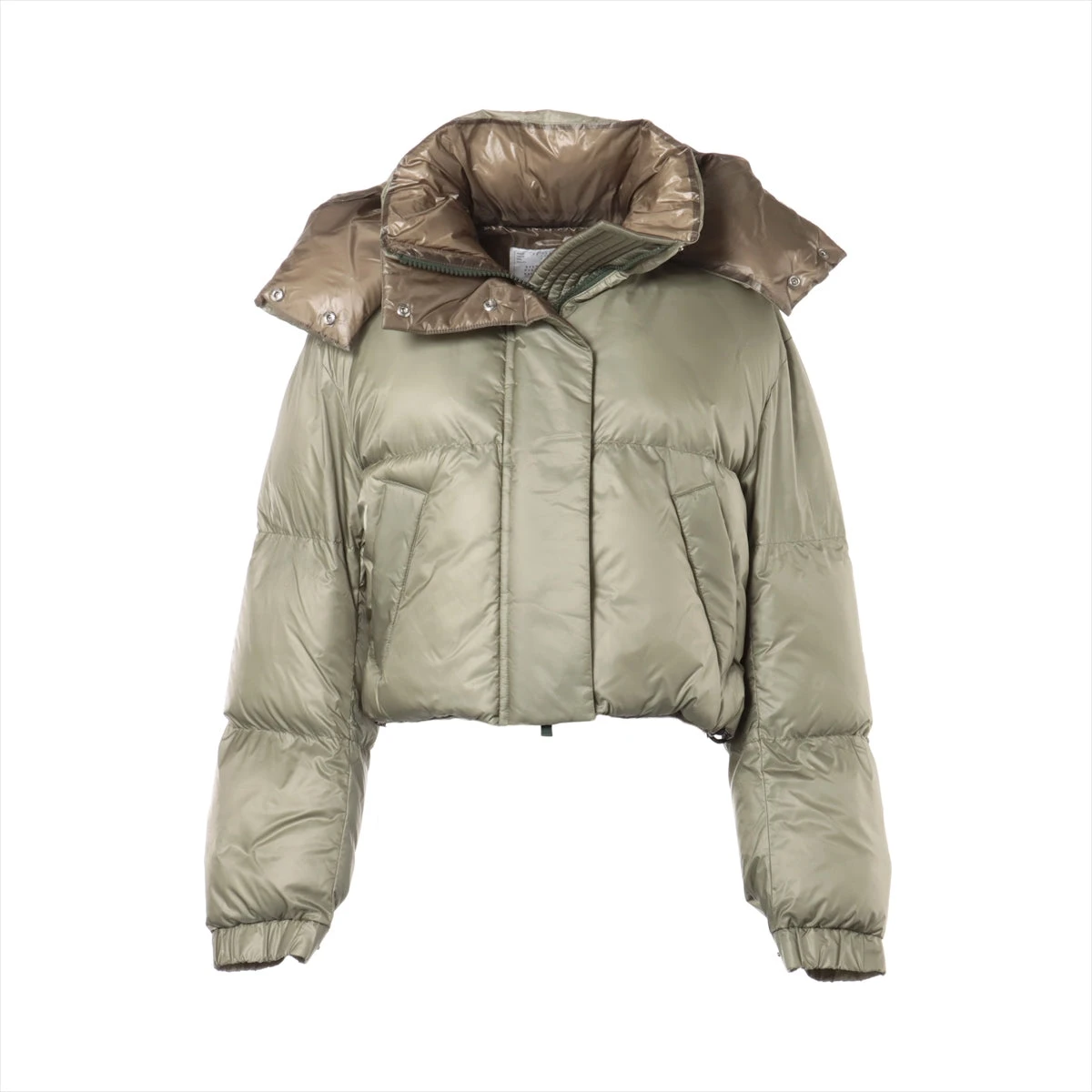 sacai サカイ ポリエステル×ナイロン 中綿ジャケット サカイ ポリエステル×ナイロン 中綿ジャケット 1 グリーン 22