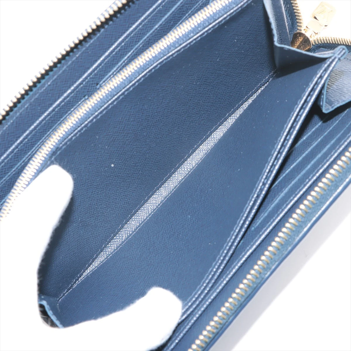 ヴィトン モノグラムジャガード ジッピーウォレット M82468 ネイビー