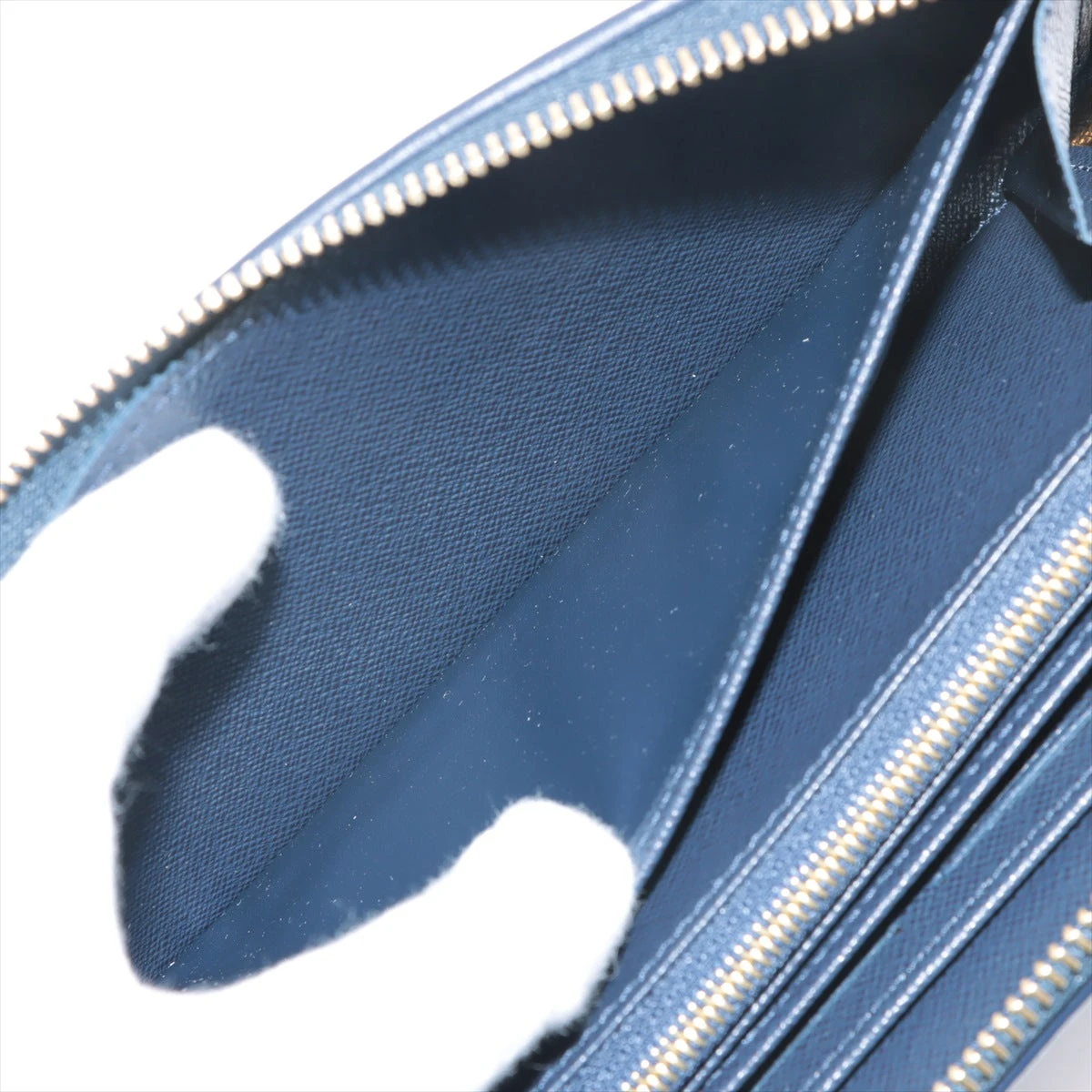 ヴィトン モノグラムジャガード ジッピーウォレット M82468 ネイビー