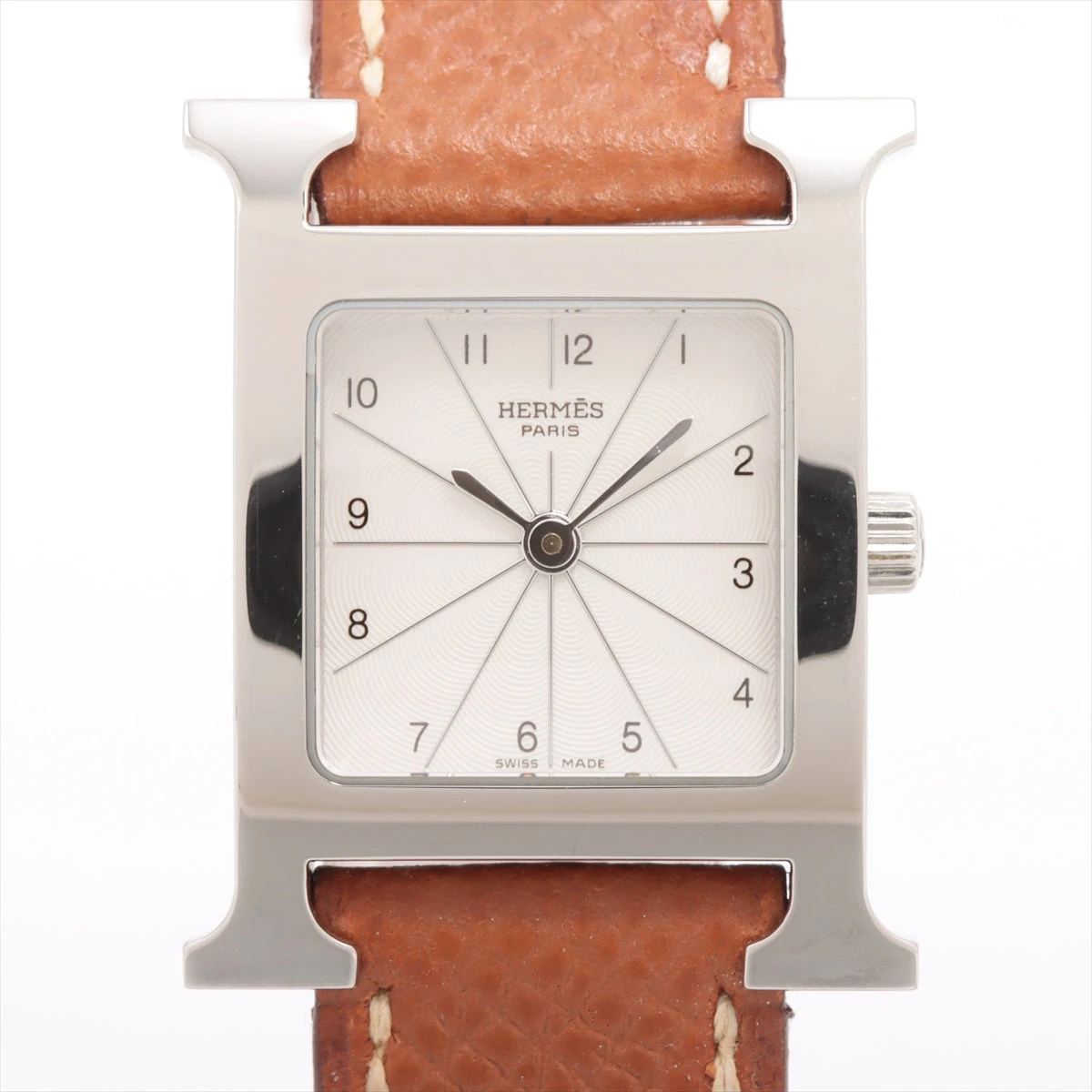 HERMES 【超美品】エルメス Hウォッチ PM ドゥブルトゥール