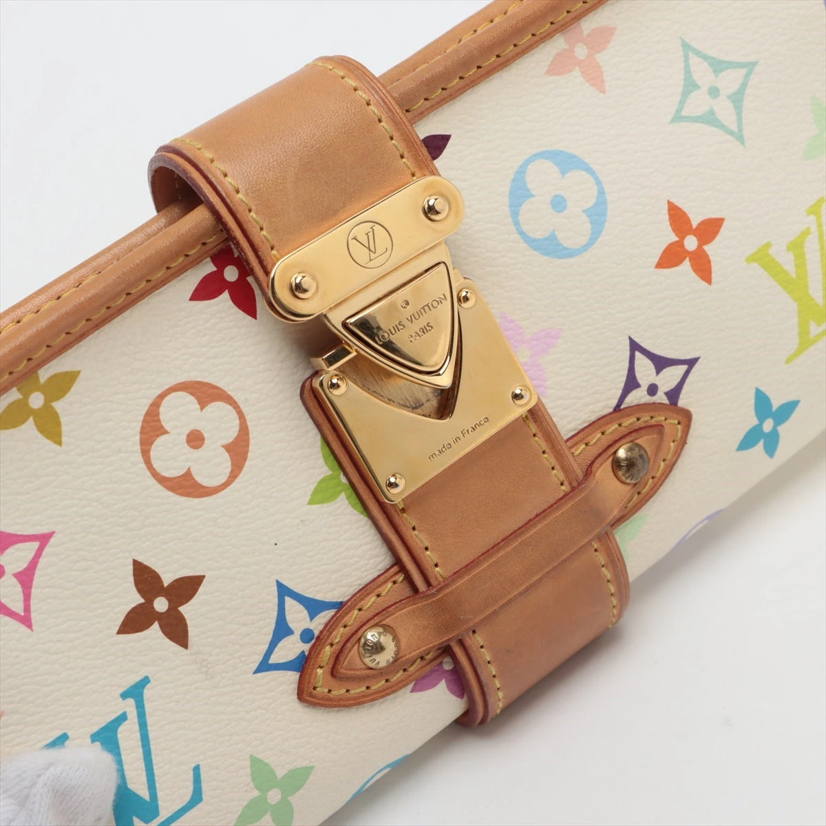 【LOUIS VUITTON】 ルイヴィトン マルチカラー シャーリー ルイヴィトンシャーリー 14144 ブロン(白) レディース